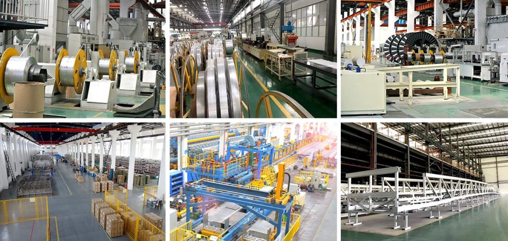 aluminum tube processing line