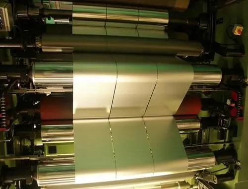 production process of aluminum foil