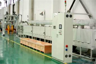 Pre-Flux/Si-flux Coating Line of aluminum tube