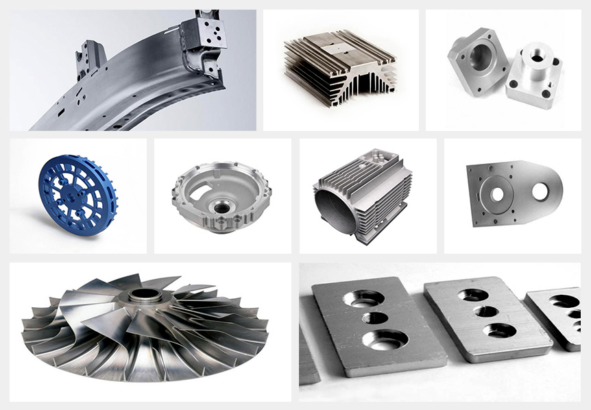 aluminum machining parts