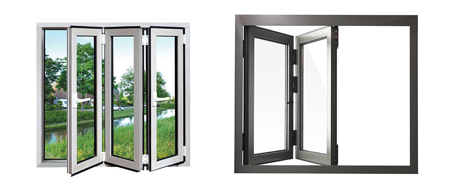 Aluminum Folding Window