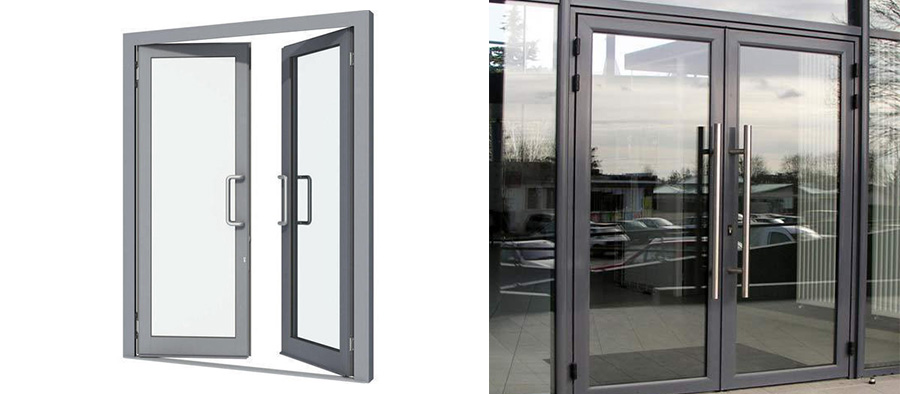 roperty of Aluminium Swing Door