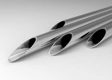 Aluminium Inner Grooved Tube (Internal Toothed Tube)