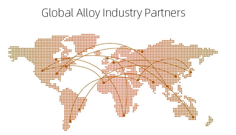 Global alloy industry partners