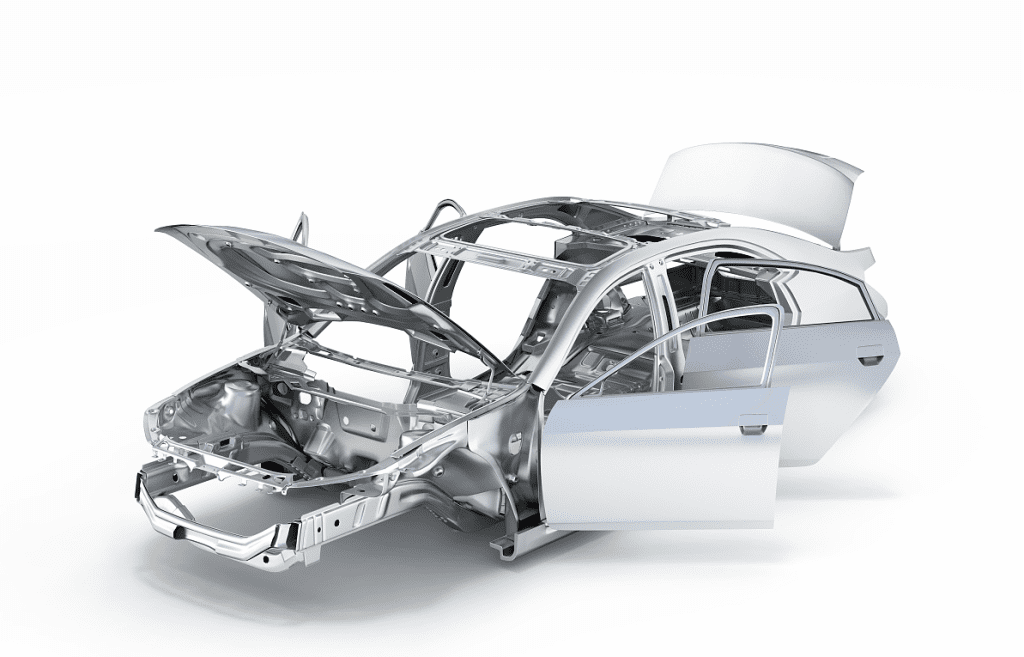 Aluminum used in cars