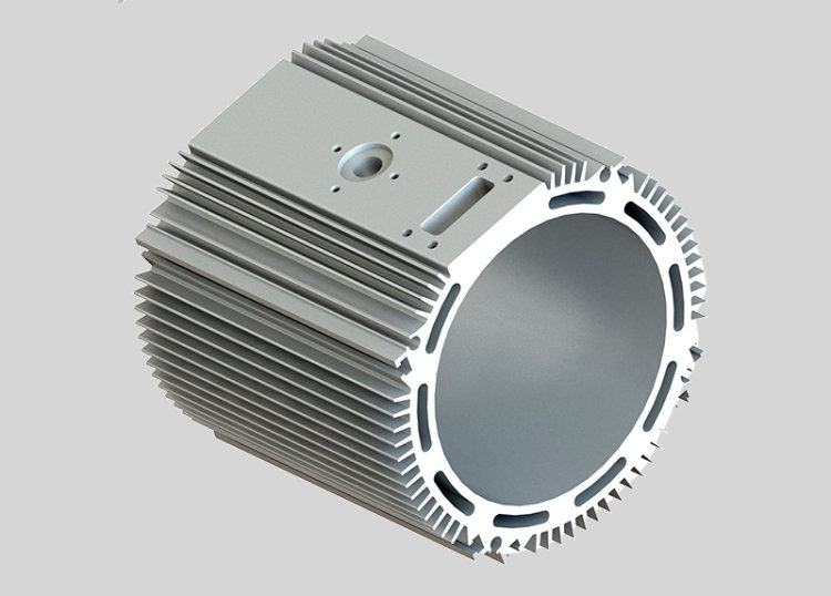 3003 Aluminum Motor Housing Extrusion