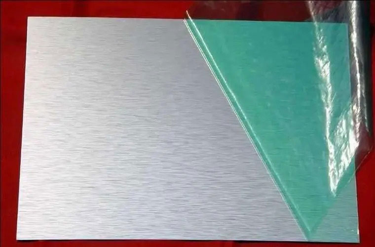 Anodized aluminum plate