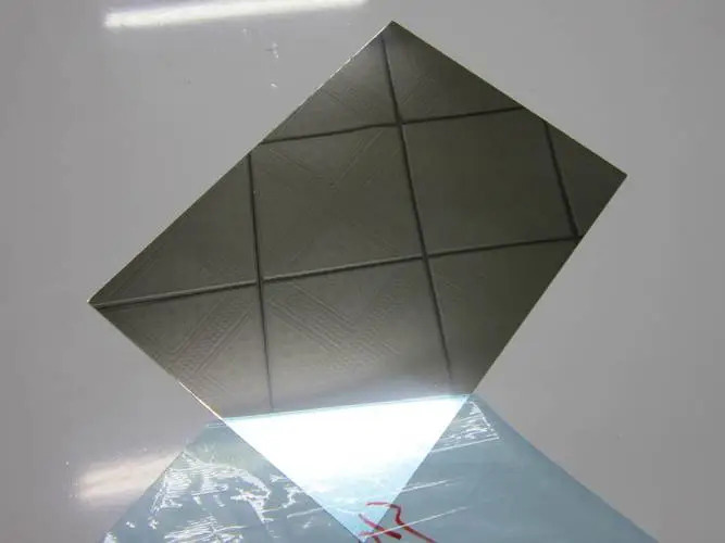 Mirror aluminum plate