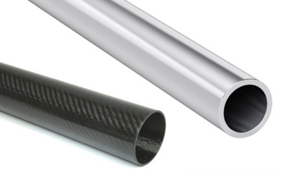 aluminum tube and carbon fiber tube