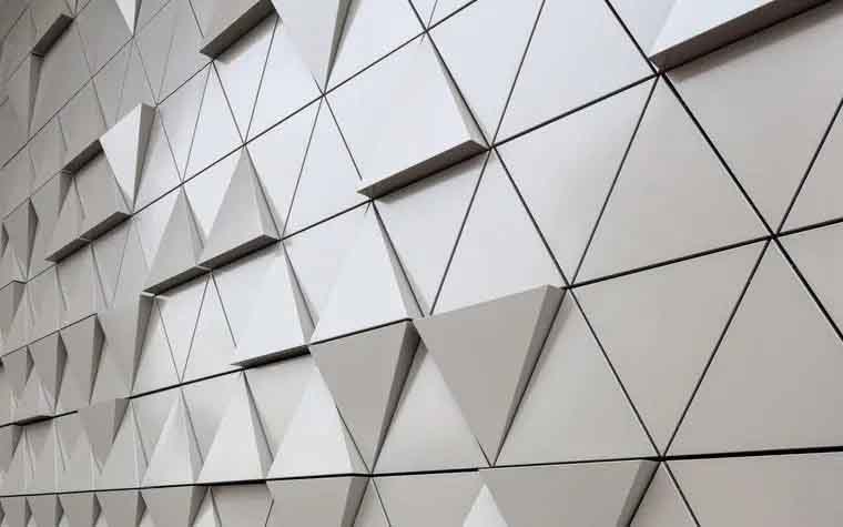 Solid aluminium cladding can be used in so many creative ways and is 100% fire rated