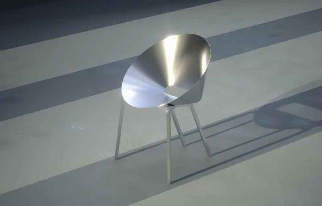 a aluminum chair