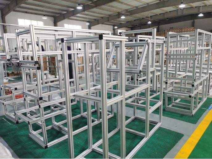 usine de profilés industriels en aluminium