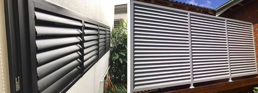 Aluminium Winding Louver