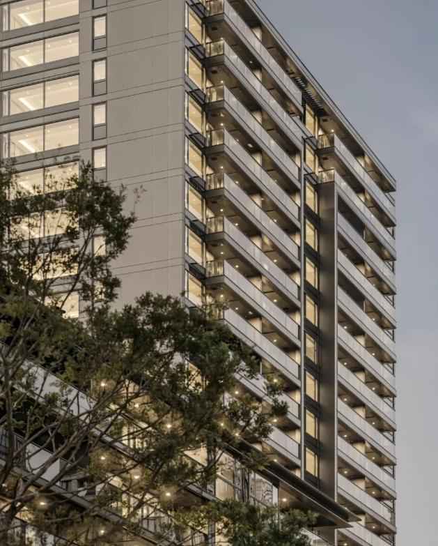 Honeycomb Aluminum Panels Used on the Building