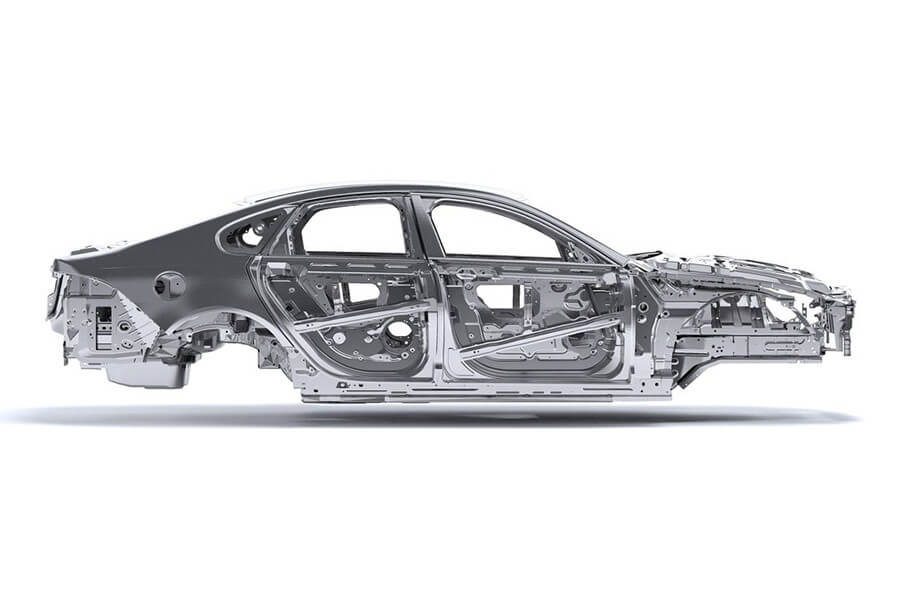 Aluminum car body