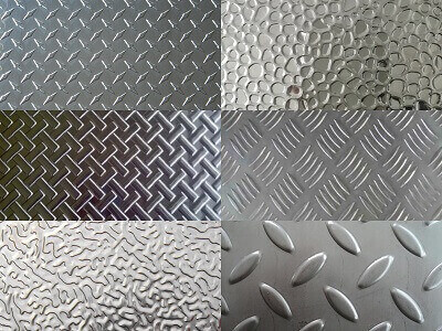 Different-Aluminum-diamond-plates