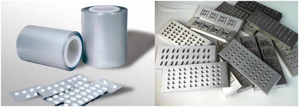 Blisterfolie aus Aluminium