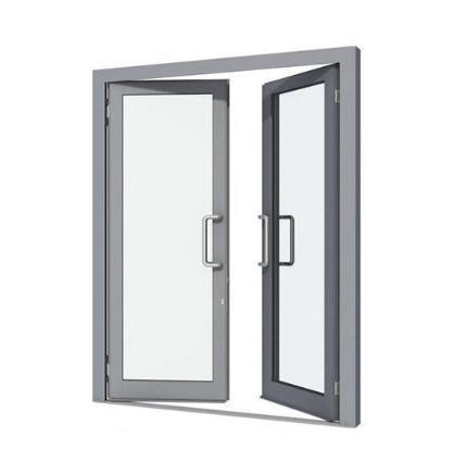 aluminum swing door