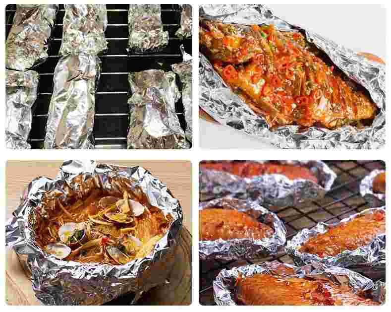 uses of aluminum foil in air fryer