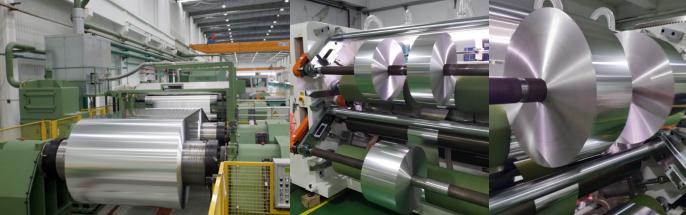 battery aluminum foil production line