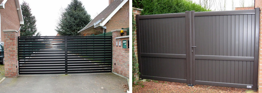 aluminium swing gates