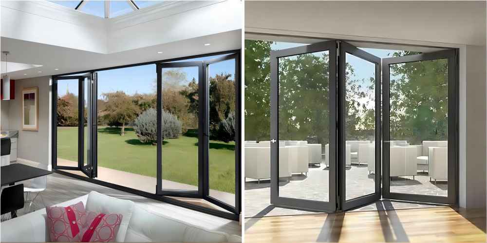 Aluminium Folding Patio Doors