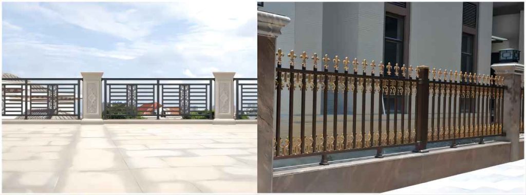 Aluminium Railing applications