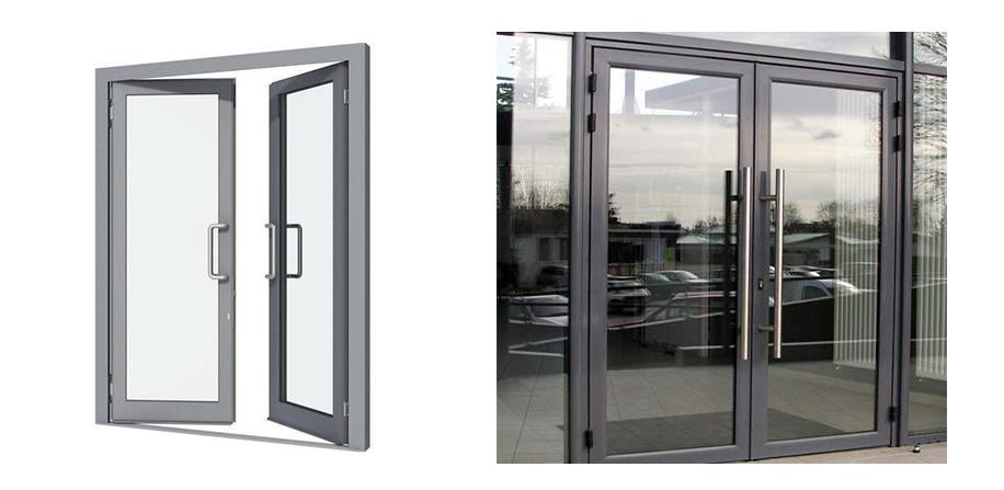 Aluminum sliding doors