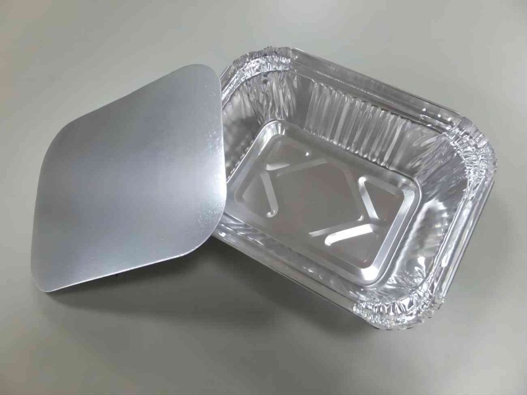 aluminum foil container