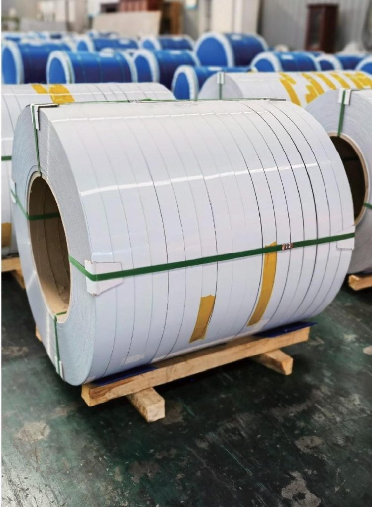 PE color coated aluminum coil