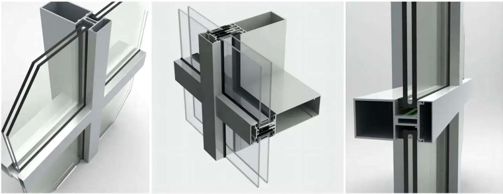 aluminium profile for doors and windows