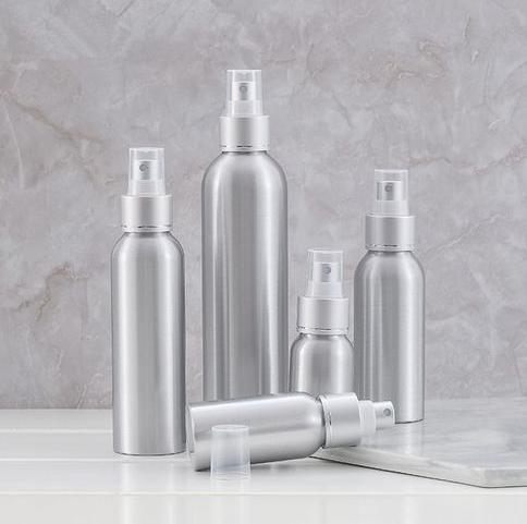 Aluminum Bottles with Spray Pumps