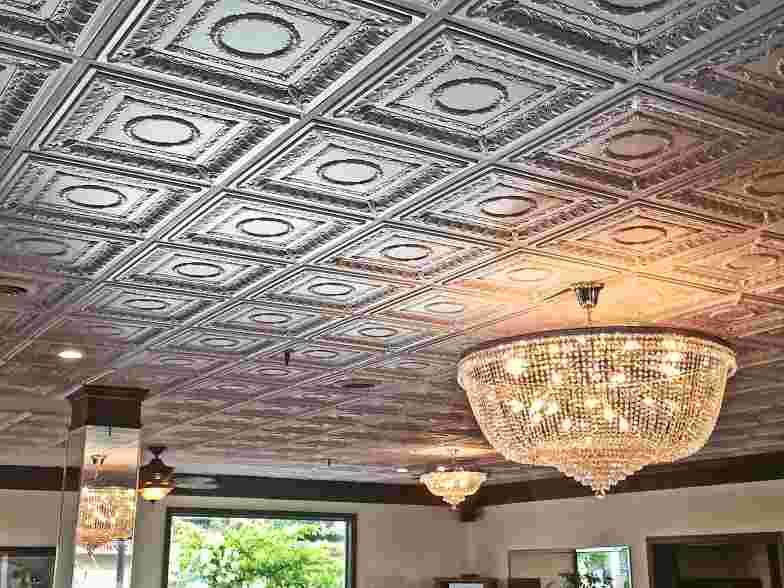 antique aluminum ceiling