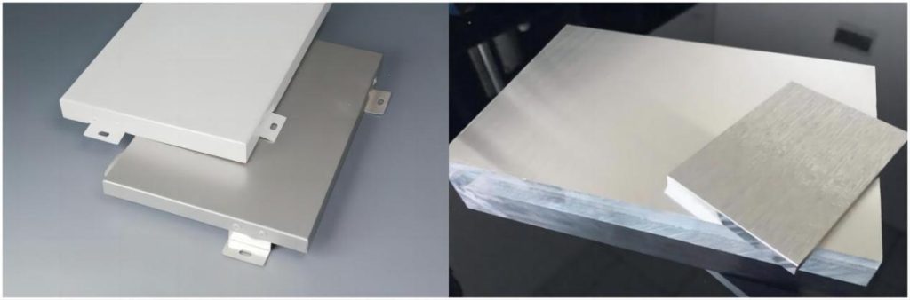 Aluminum veneer vs sheet
