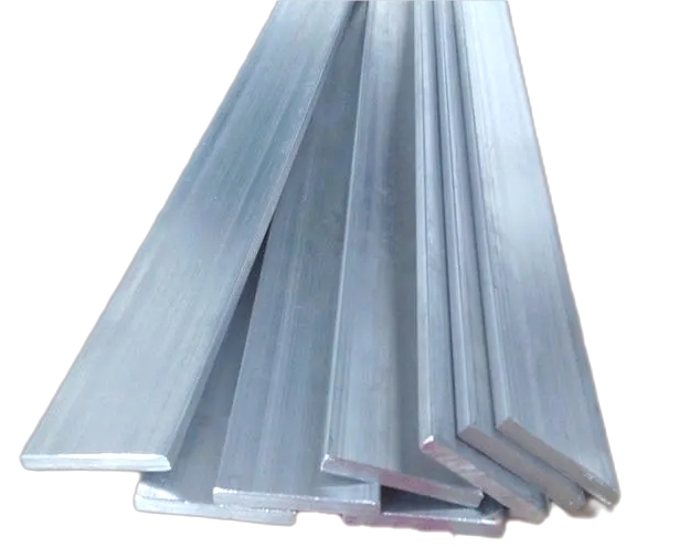 Flat aluminum bars