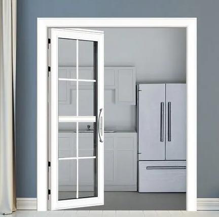 aluminum swinging kitchen doors