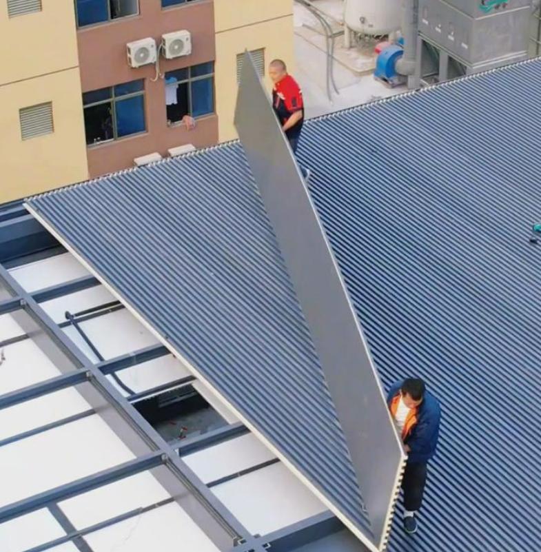aluminum roof