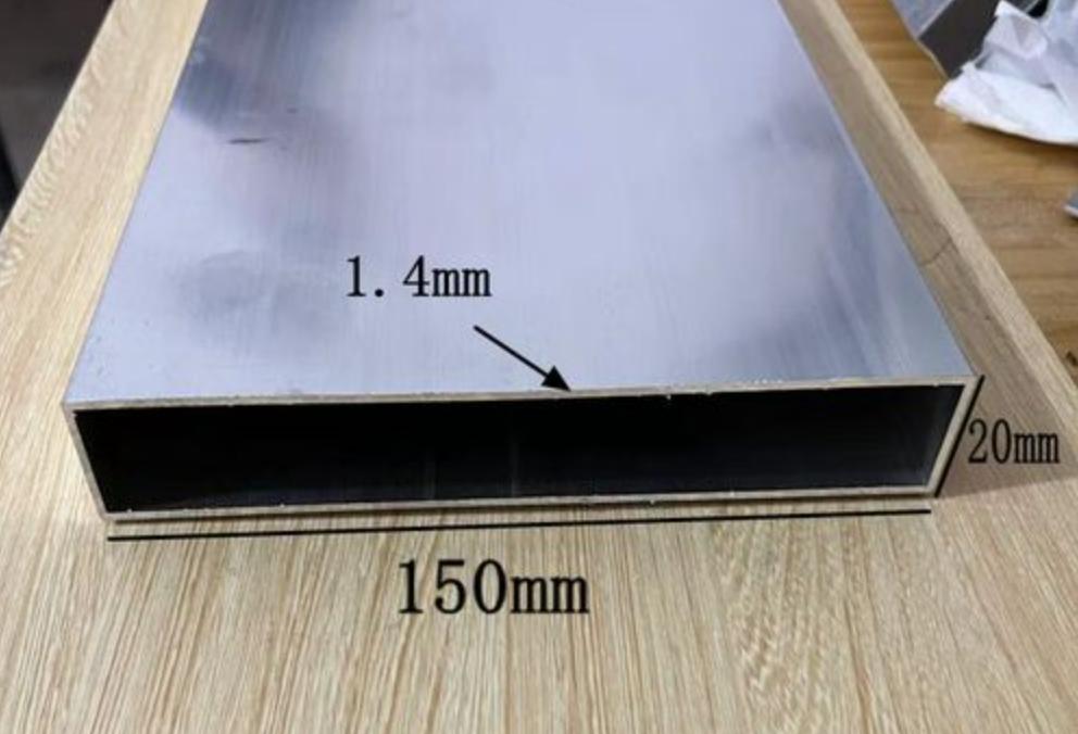 150x20 Aluminum Box Profiles