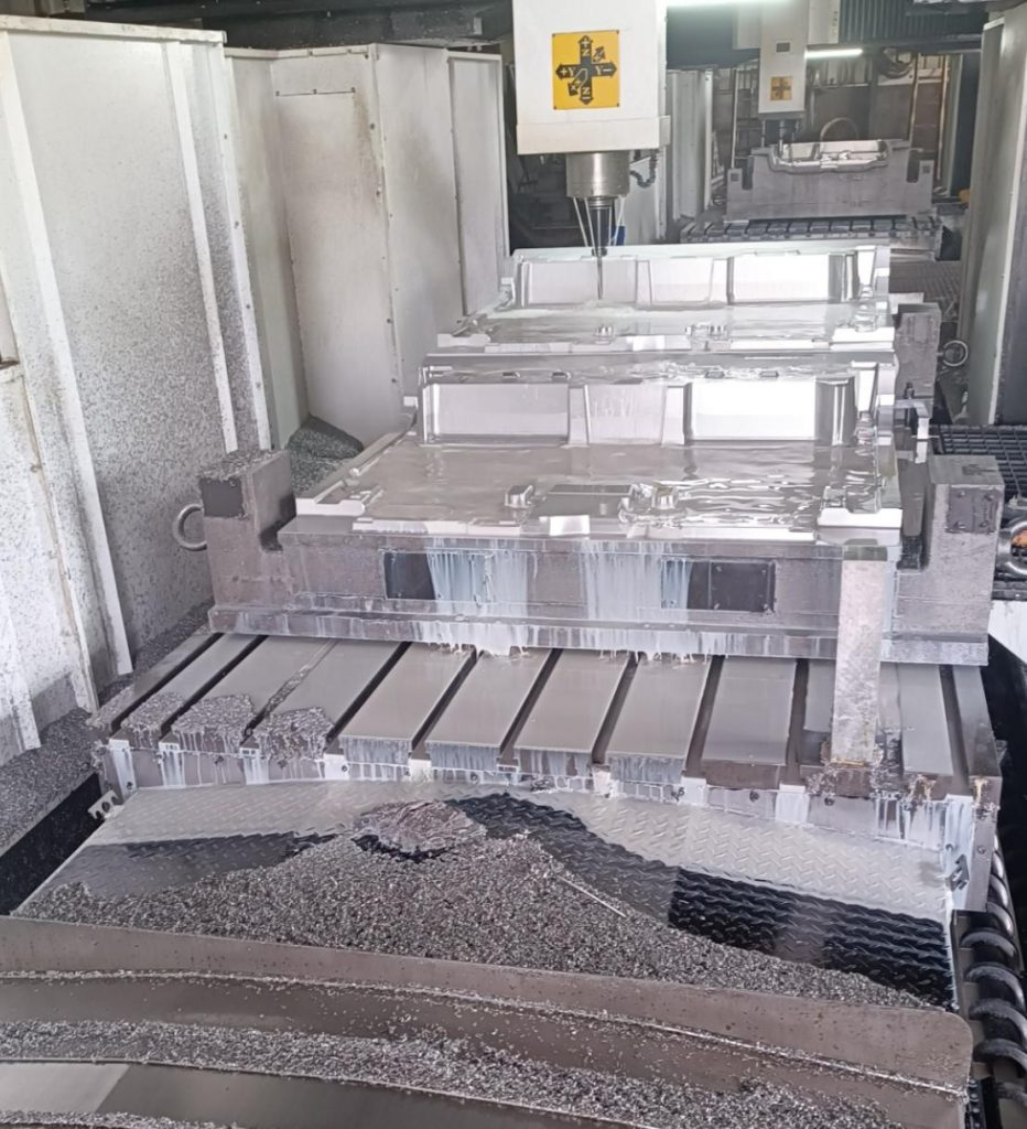 Aluminum block machining factory