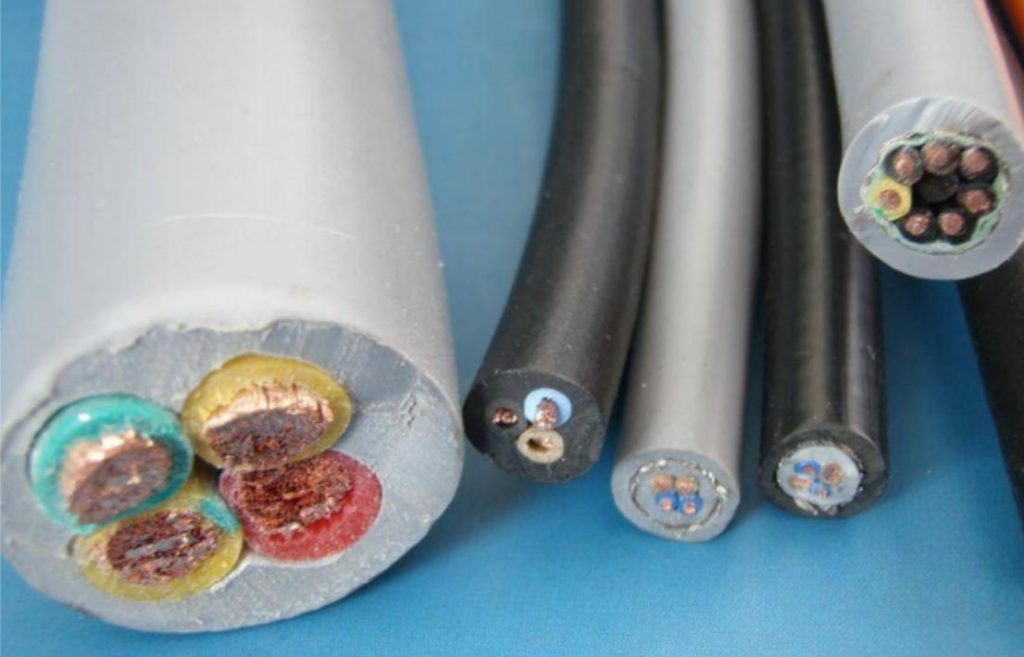 Copper clad aluminum wire and copper wire