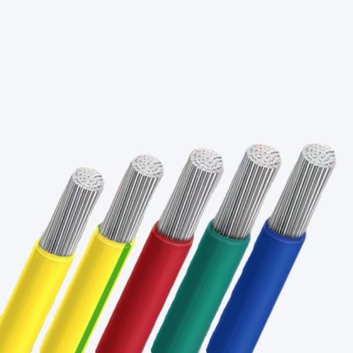 plastic coated aluminium wire