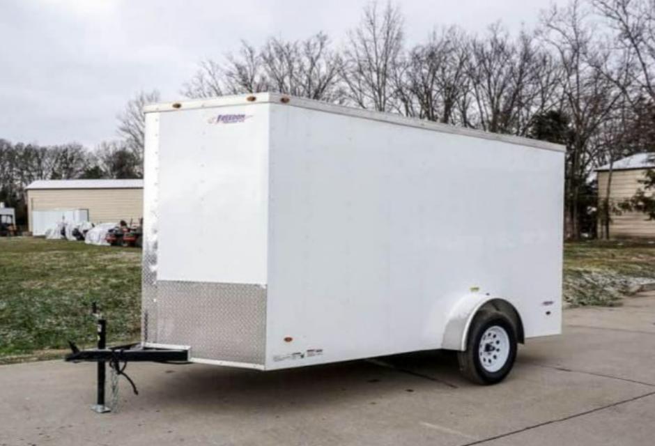 Aluminum cargo trailers