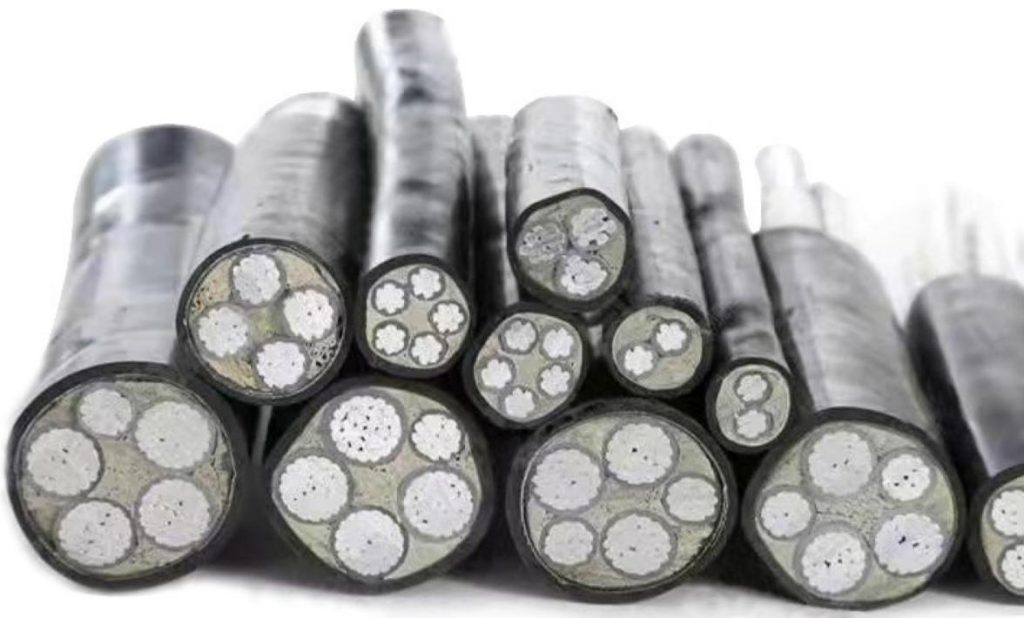 Low-voltage aluminum wire