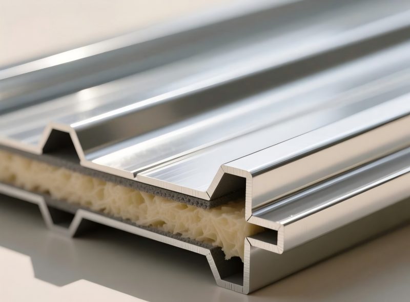 aluminum insulated roof panel