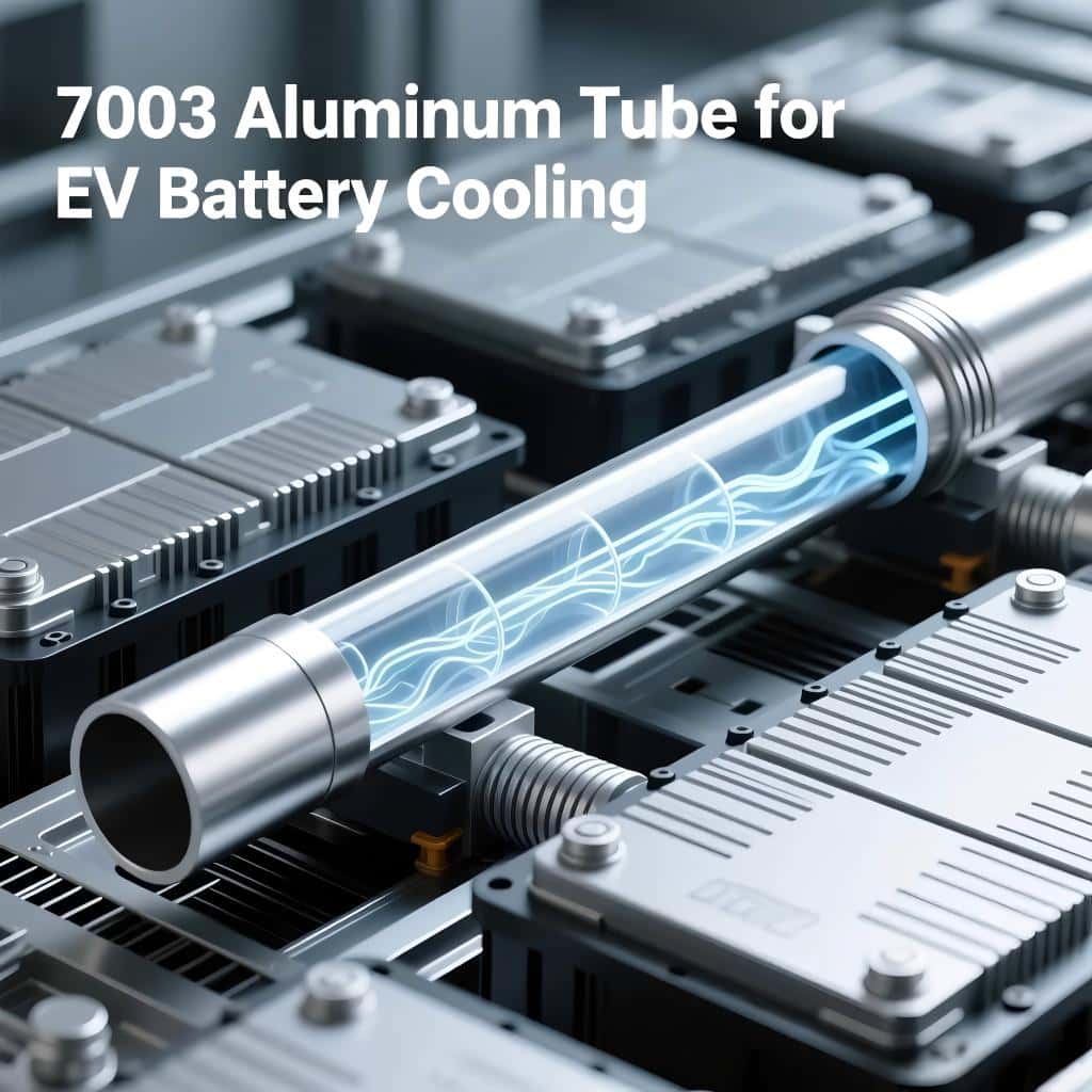 7003 aluminum tube for EV battery cooling