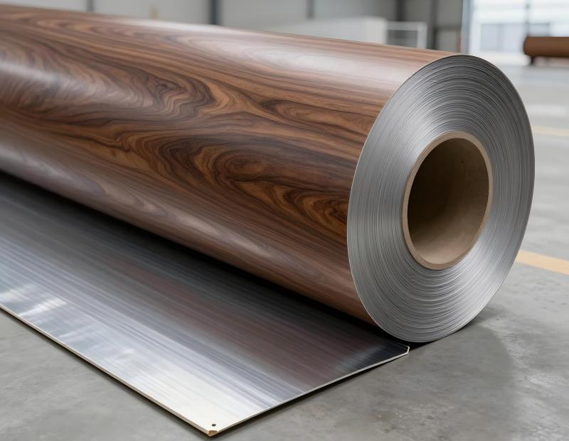 imitation wood roller coated aluminum coil