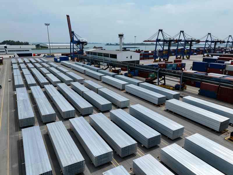 6082 aluminum plates in Singapore’s Tuas Port Phase 2 use