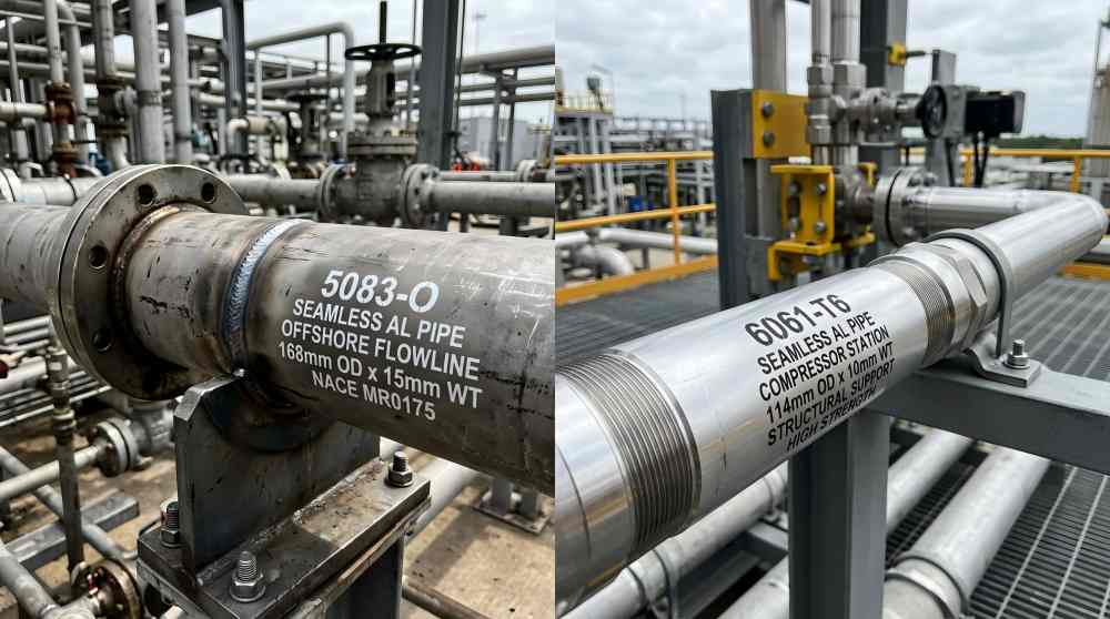 5083 vs 6061 seamless aluminum tube in gas and oil industry