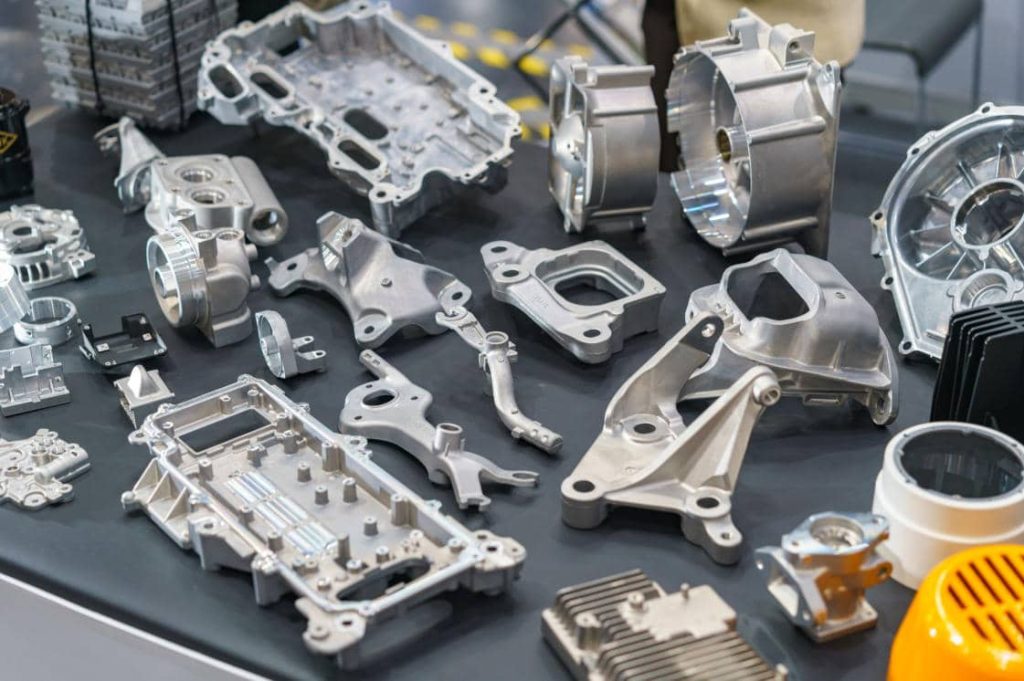 aluminum stamping parts for EV