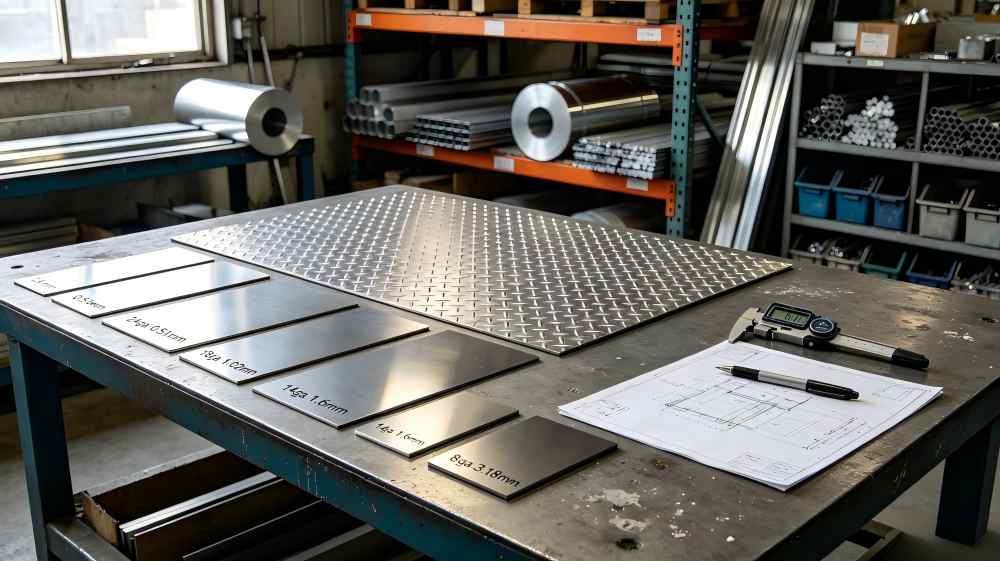 Aluminium Sheet Thickness Measurement